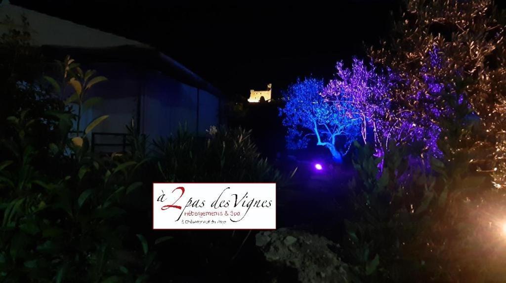 A 2 Pas Des Vignes, Hebergements Et Spa, Maison Numero 6, A Chateauneuf Du Pape Kültér fotó