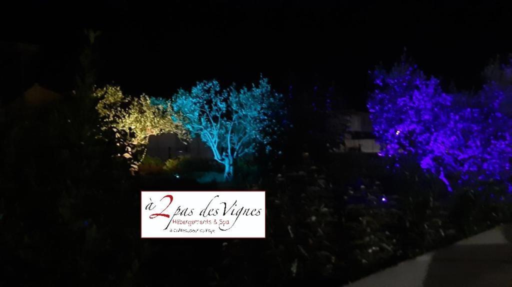 A 2 Pas Des Vignes, Hebergements Et Spa, Maison Numero 6, A Chateauneuf Du Pape Kültér fotó
